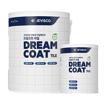 제비스코 드림코트 타일페인트 친환경 수성페인트 1액형 0.9L, 노블블랙, 900ml, 1개