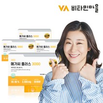비타민마을 메가씨 플러스 3000 비타민C 메가도스 분말스틱 90포 x 4박스, 단일속성
