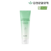 김정문알로에 [김정문알로에] 큐어 마일드 알로에 폼 클렌져 40ml, 1