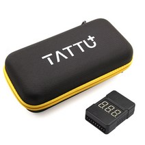 TATTU Lipo 배터리 케이스 보관 상자 BX100 전압 테스터 스트랩 버클과 보호 보조베터리, bx100 케이스