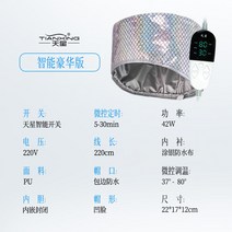 가정용 스팀팩 파마 염색 전기 모자, 스마트 디럭스