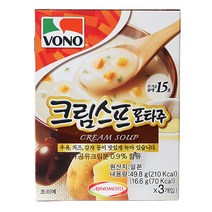 보노 크림스프포타주49.8g보노, 크림스프포타주49.8g/보노, 없음, 1개