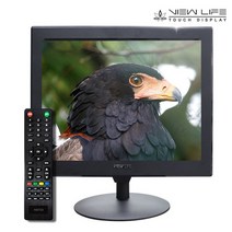뷰라이프 15인치 소형 모니터 AV 컴포지트 CCTV HDMI VGA, 상세페이지 참조