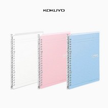 코쿠요 캠퍼스 스마트링 바인더 노트 A5 20공 3color (SP130), 투명