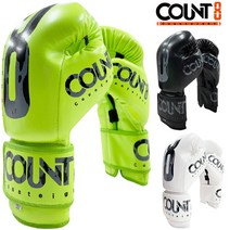칸스포츠 카운트8 복싱 격투기 권투글러브 복싱장갑, K.C8.05, 네온그린