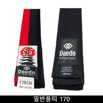 대도 태권도 도복띠 모음 35년 전통 브랜드 일반품띠 170 인쇄가능, 사이즈
