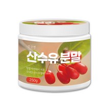 구례 산수유열매 분말 말린 건산수유 가루 산수유차 신수유 산수유물 국내산 X 250g 1통, 1개