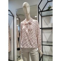 SI SI 레터링 랩스타일 리본포인트 블라우스SDBAI2419 (P002260557)