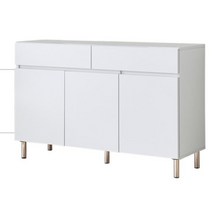 주방 거실 인테리어 그릇 진열장 서랍 수납장 2컬러 고급 튼튼한, 멀바우