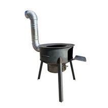 야외용화덕 바비큐 훈연 난로 항아리 소각로 그릴, 35cm