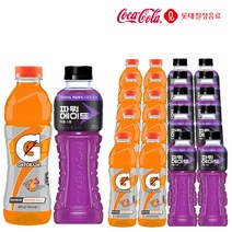 게토레이 오렌지&파워에이드 퍼플스톰 600ml X 각10개(총20개) 이온음료 스포츠음료 온동전후 수분섭취, 20개