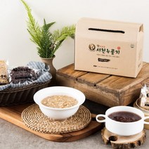 서천누룽지 [땅의보감] 수제누룽지 원형 현미랑흑미 440g, 1