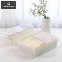 수납함 벨라홈 3종세트 팬트리 소2 대1, 아이보리