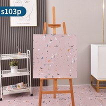 접착식 데코 타일 욕실 현관 주방 벽 거실 바닥 붙이는 셀프 시공 방법 DIY 방수, S103P 60X60cm 1매