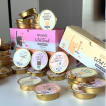 이루앙 고양이습식사료 캔 닭가슴살 30g 12개, 참치&명태