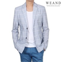 위앤드 썸머 체크 자켓 3color / M L XL 2XL size 남자 여름 자켓/남자 린넨 자켓/마자켓/쿨비즈룩/여름 마이/썸머 자켓/체크 마이/시원한 자켓