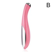 눈 운동기 눈마사지 장치 펜 진동 안티 에이징 주름 제거 주머니 다크 서클 미니 휴대용 피부 리프팅 기계, 02 Pink