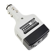 가정용 전기차충전기 주행충전기 인버터 어댑터 USB 콘센트 충전기 자동차 액세서리 ABS 난연 플라스틱, 한개옵션0