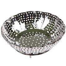 다인네 국내산 스텐 찜기 고구마찜기 꽃모양 삼발이찜기 소 중 대 특대, 대(약28cm)