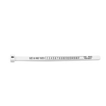 KS표준링게이지 반지호수 치수 내경측정 1pcs 전문 보석 도구 반지 Mandrel 스틱 손가락 게이지 Sizer DIY, 11 Ring US