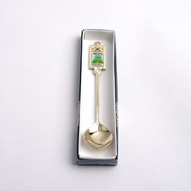 티스푼 찻숟가락 Tea Spoon 남대문문양 한반도문양 신랑신부문양 전통그림문양 쌍학문양, 전통문양 티스푼, 남대문