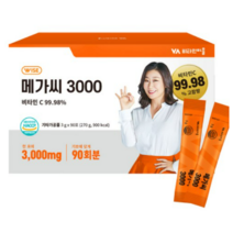 비타민마을 메가씨 3000 비타민C 분말 스틱, 3g, 350개