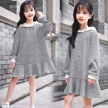 헬로가든 위너루즈후드 원피스