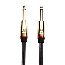 MONSTER CABLE (몬스터 케이블) 악기용 케이블 기타 케이블 길이 6ft 직 X직 플러그 M ROCK2-6 600626 [], 1개