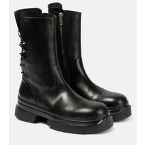 [해외정품] 앤 데물레 미스터 콜레 가죽 백 레이스업 부츠 Ann Demeulemeester