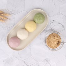 찬들마루 추석맞이 송편만들기 키트 4색반죽(2kg)＋깨소300g 포함
