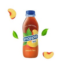 [BOX]스내플 피치티 473ml 12p, 12개