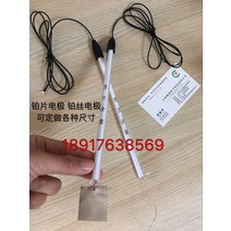 20*20*0.2mm 유리 백금 전극 길이 20 cm 오리지널, 한개옵션0
