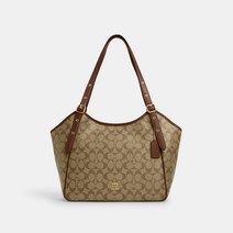 Coach Outlet 코치아울렛 샤롯데 숄더백 인 시그니처 캔버스