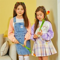 신디키즈 NC13 데님 오버롤 스커트 CITV23S2Z