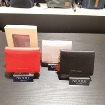 니꼴밀러 NC경산점 여성 카드지갑 넉넉한 수량 수납되는 예쁜지갑 하트키링장식 러블리한 소장템 백화점브랜드상품
