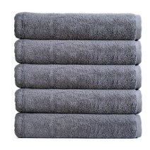 클라우망 호텔바스 40수 500g 바스수건 샤워타월, 진그레이 1장