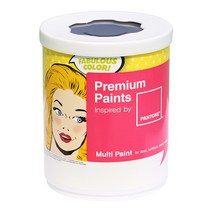 노루페인트 다용도용 프리미엄 팬톤페인트 1L 멀티 계란광, 계란광 13-0859 Lemon chrome