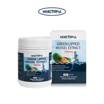 [해외건강식품직구] 헬스피아 초록입홍합 1000mg 500캡슐 2개