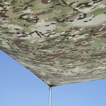 THE EARTH COMPACT TARP Vol.2 디얼스 컴팩트타프 멀티캠 차크닉 카크닉 차박 캠핑 MULTICAM 285054, BK_MULTICAM