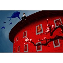 인테리어 퍼즐 잉어와 캣의 갈증 목조 1000조각 퍼즐, 옵션10