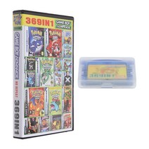 비디오 게임 콘솔369 in 1 레트로 멀티 게임 카드 마리오 록맨 32 비트 카트리지 GBA SP NDS 컬렉션 빈티지