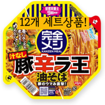 닛신 돈신 라왕 아부라 소바 12개 컵누들 컵라멘, 기본