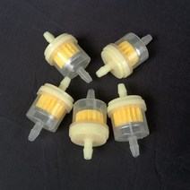 범용 오토바이 가솔린 가스 연료 오일 필터 오토바이 스쿠터 먼지 자전거 ATV 이동 카트 가솔린 필터 자석 포함 5 개, 5pcs