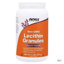 NOW Supplements Lecithin Granules 나우 푸드 레시틴 그래뉼 과립 2lb(907g)