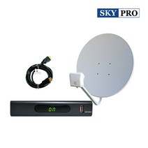 삼도정보통신 HD-1000S 국내 무료 위성방송 수신세트, 75안테나+LNB+HD-1000S