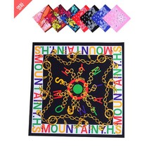 등산필수용 면100 기능성 디자인스카프 3p 간절기 가을 등산용 산행용 산악회 캠핑 봄, 60cmX60cm, 나염