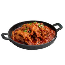 캠핑 간단술안주 밀키트 서산마늘과 청양고춧가루로 양념한 수제양념닭발 (뼈닭발 튤립닭발), 튤립닭발550g