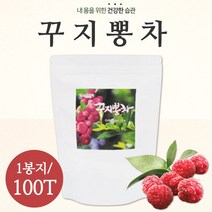 국내산 꾸지뽕 잎차 1봉당 100티백 침출차 꼼꼼하게 검수한 국산 꾸지뽕 잎으로 만든 건강 차 입니다. 구지뽕 꾸찌뽕 구찌뽕, 1세트 (100티백)
