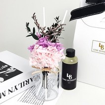 바보사랑 수국사랑 천연 디퓨저 100ml 실내 인테리어 방향제.라임블러썸, 교보문고