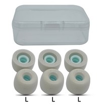 메모리 폼 이어 팁 호환 소니 WF-1000XM4 WF WI XBA WF-SP900 WF-XB700 WI-1000X 4mm 소음 감소, [02] 3 Pairs LLL